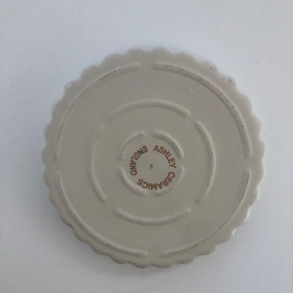 Ashley Ceramics Kitchen Vintage Ashley Ceramic England Ribbed Flan